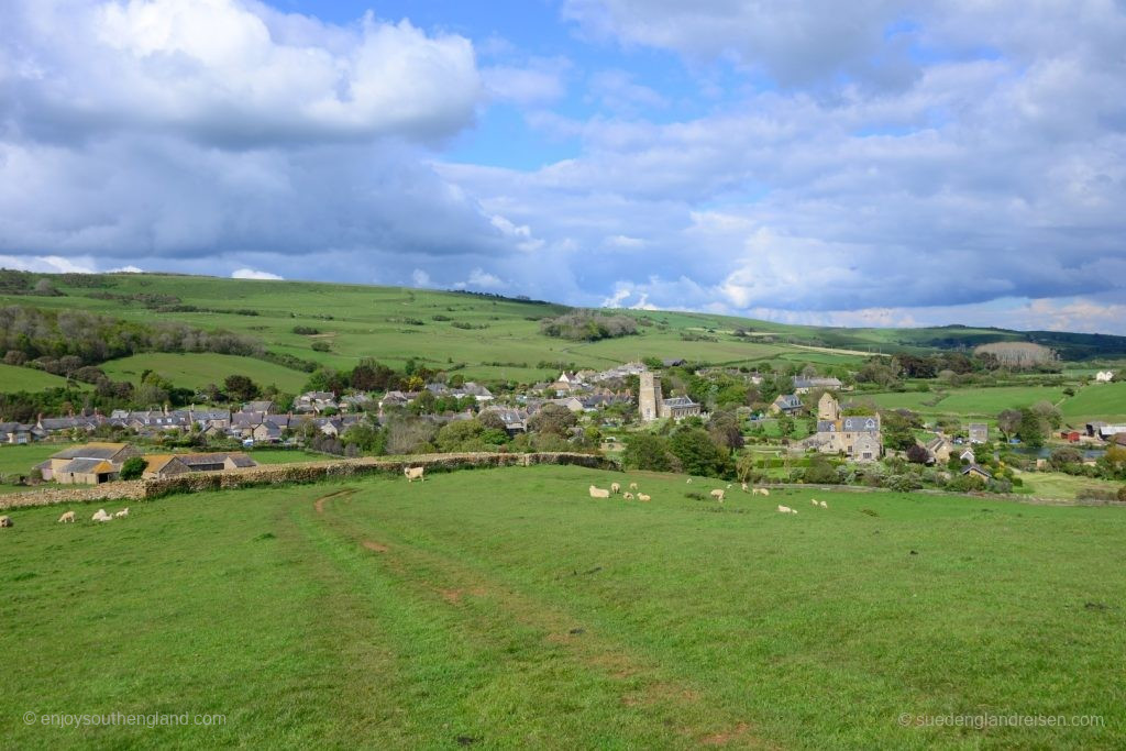 Beautifully located: Abbotsbury in Dorset, on the Jurassic Coast