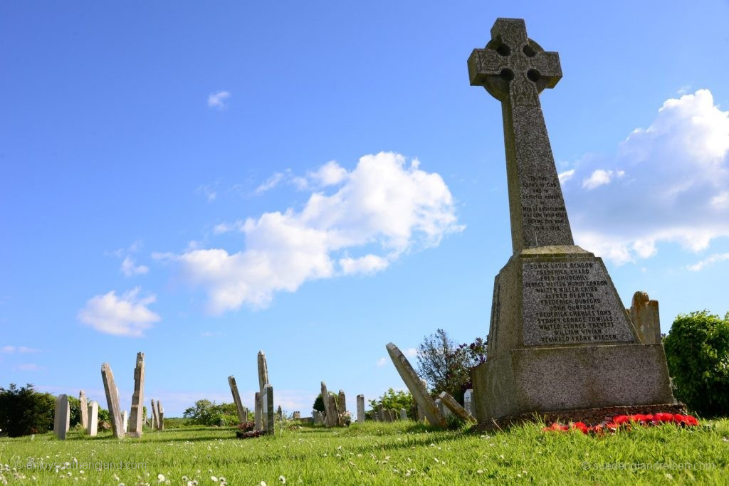 In the graveyard at Abbotsbury