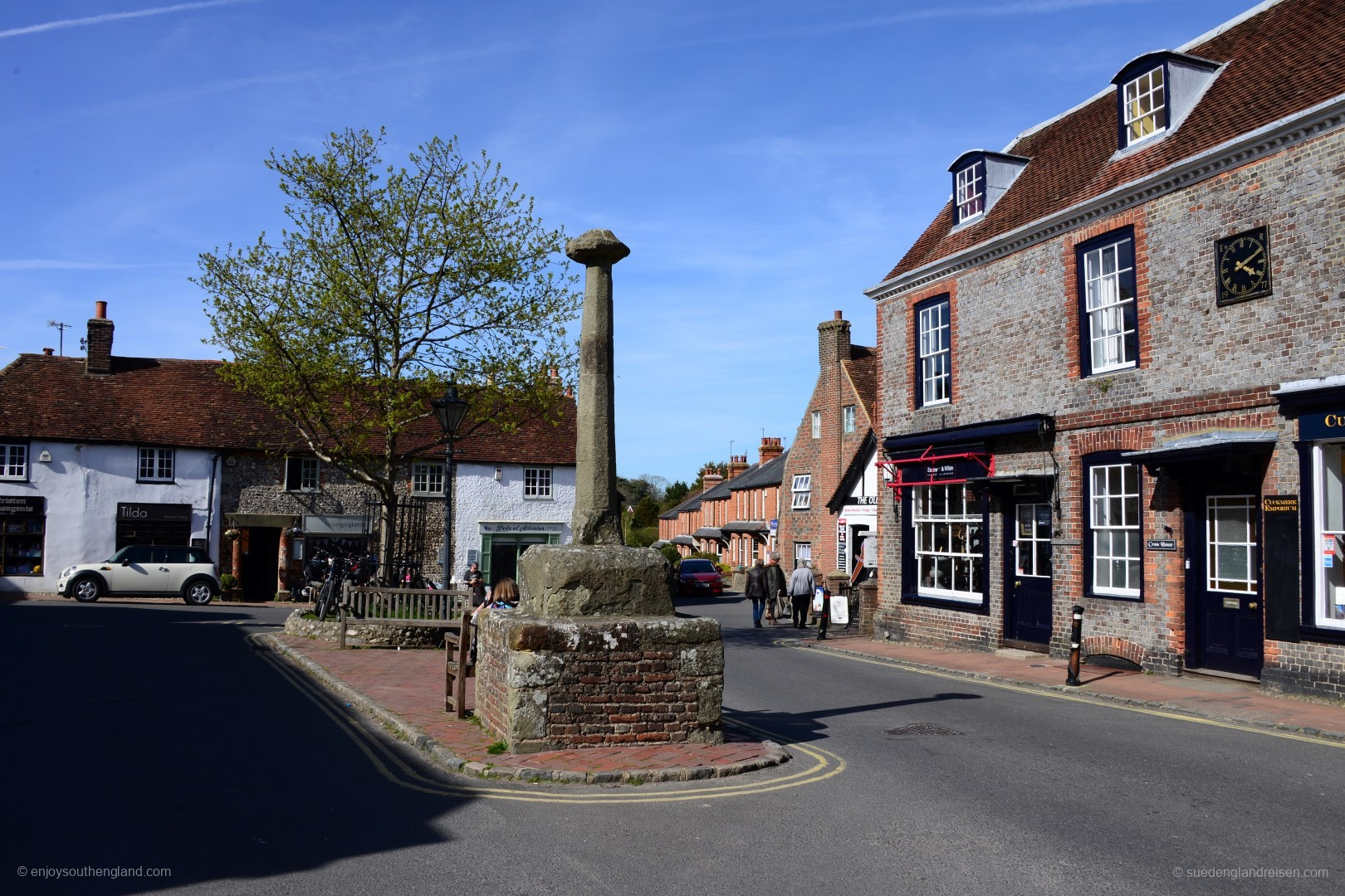 Alfriston in East Sussex – The Market Place