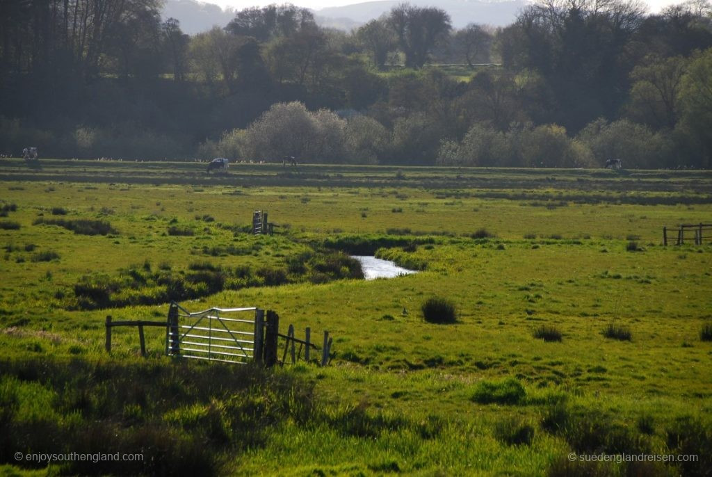 Directly adjacent to Amberley are the floodplains of the River Arun.