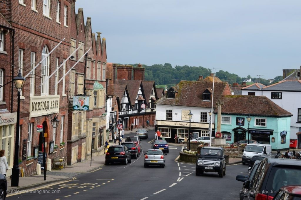 The Main Square at Arundel (West Sussex)