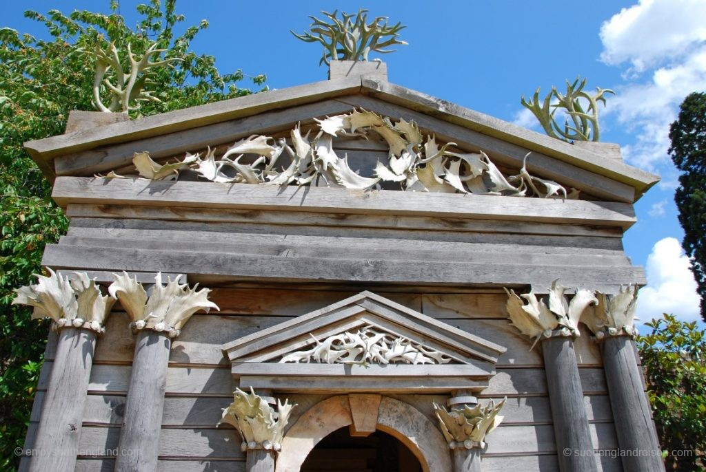 A special decoration made out of Deer Antlers in Arundel Castle Garden