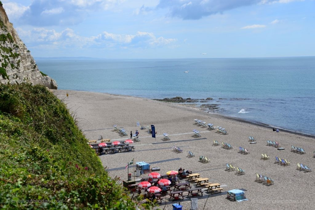 The Beach at Beer in Devon