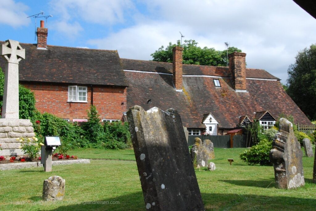 Biddenden in Kent – ​​a view from the cemetery