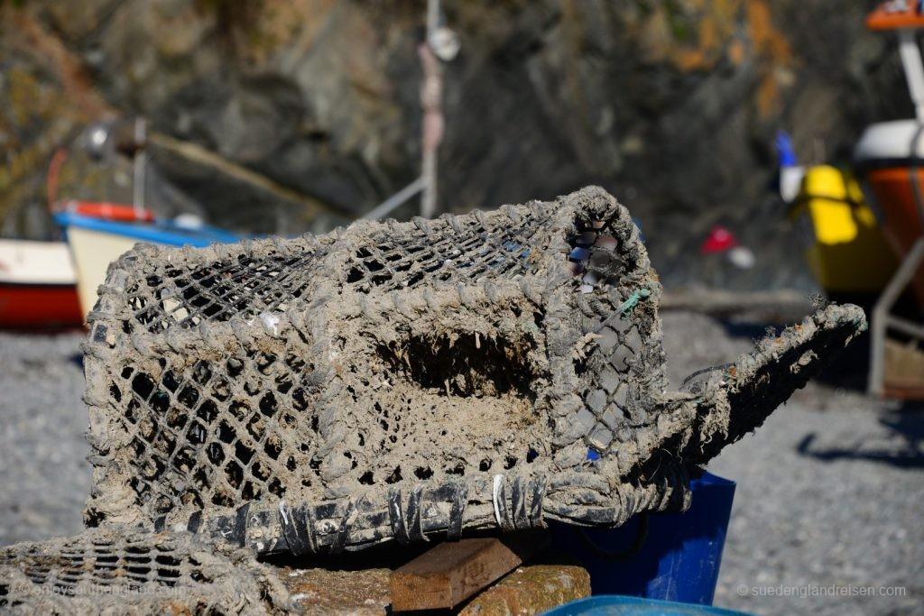 Lobster Pots in Cadgwith Harbour (Cornwall)