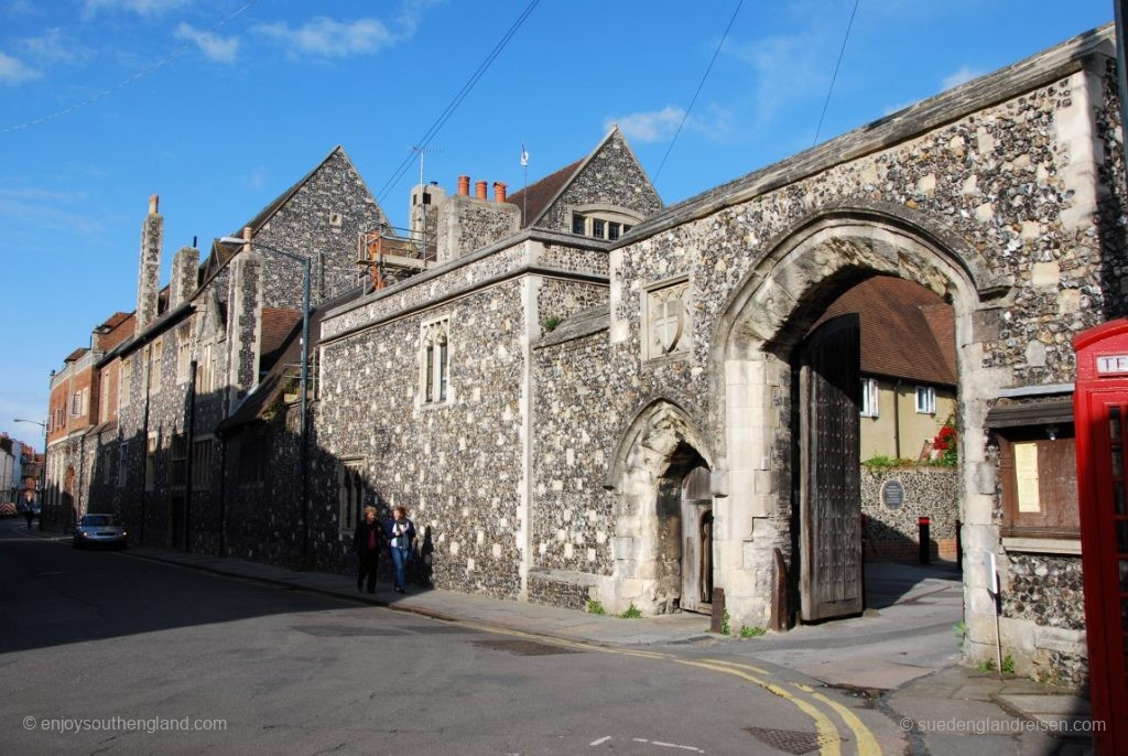 Entrance to the 