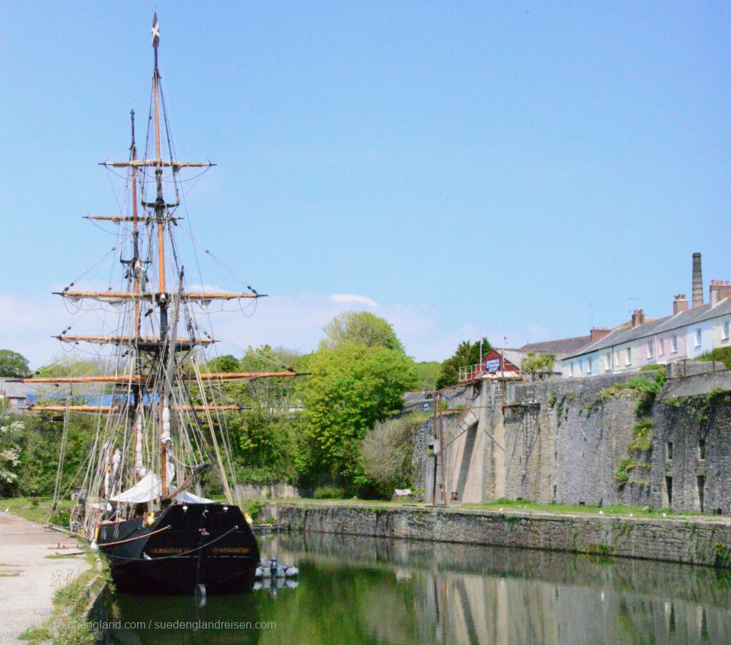 Charlestown in Cornwall actually belongs to St. Austell