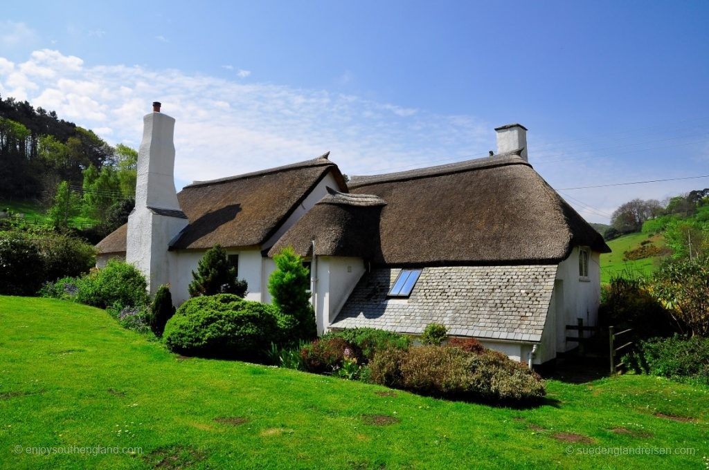 Our cottage viewed from the garden