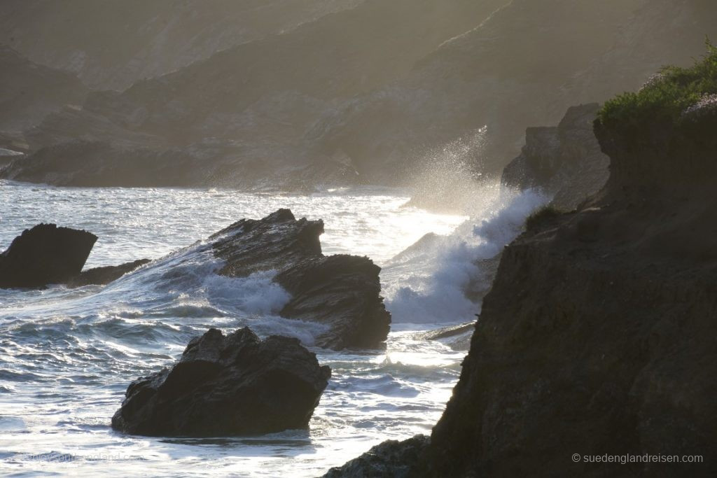 Waves in the evening