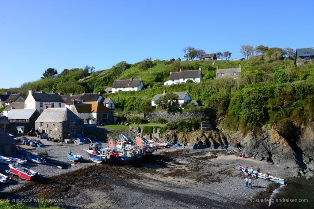 The fishing village of Cadgwith