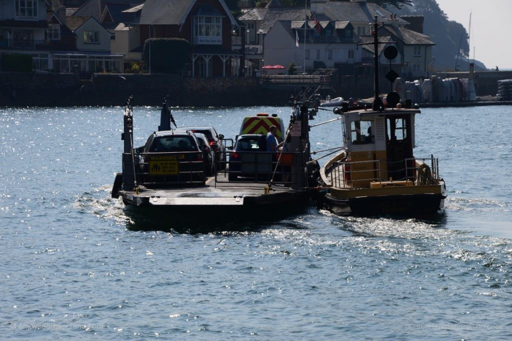 The "Lower Ferry", a wonderfully rustic car ferry