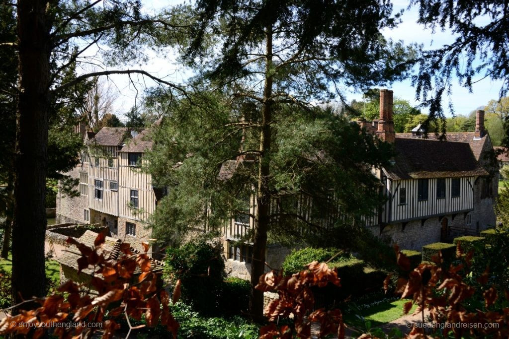 The first view of Ightham Mote