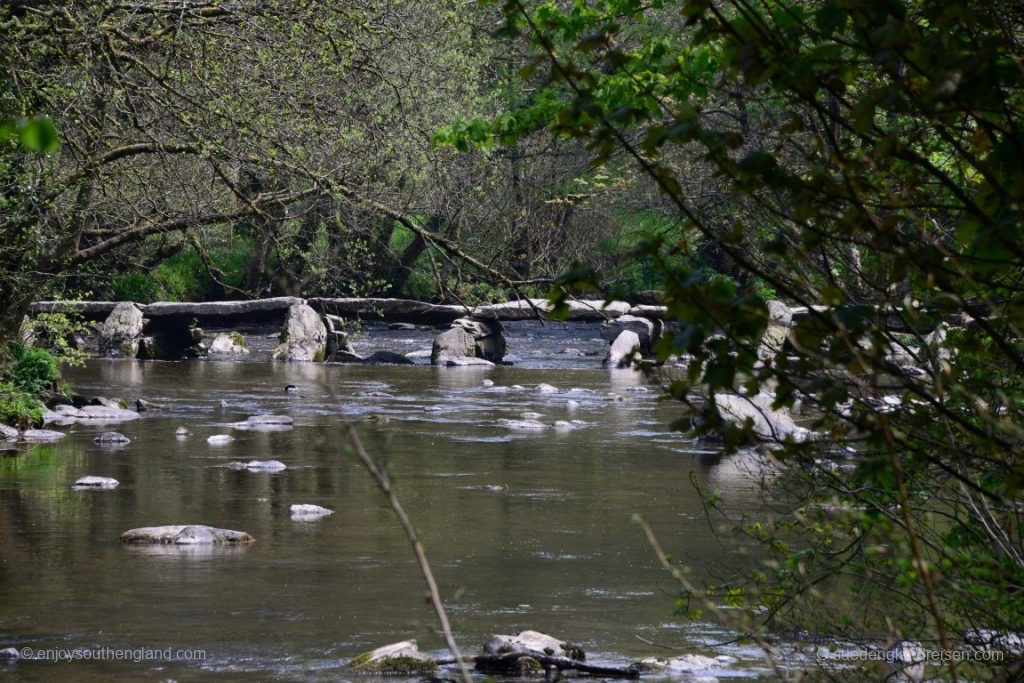 The first view of the famous Tarr Steps