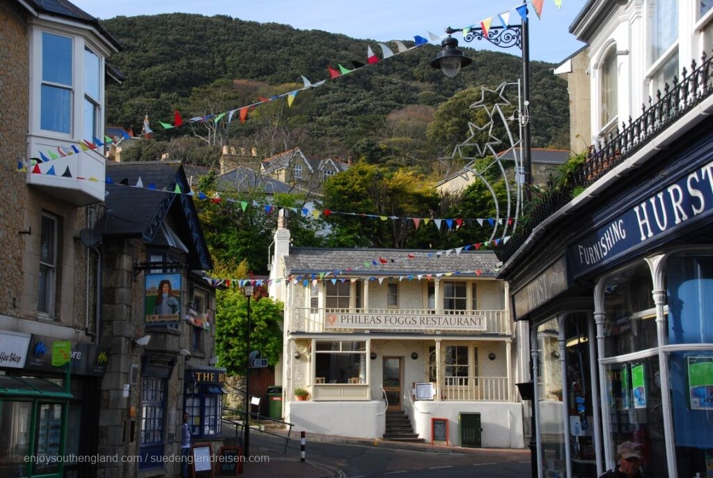 Ventnor on the Isle of Wight – supposedly the sunniest place in England