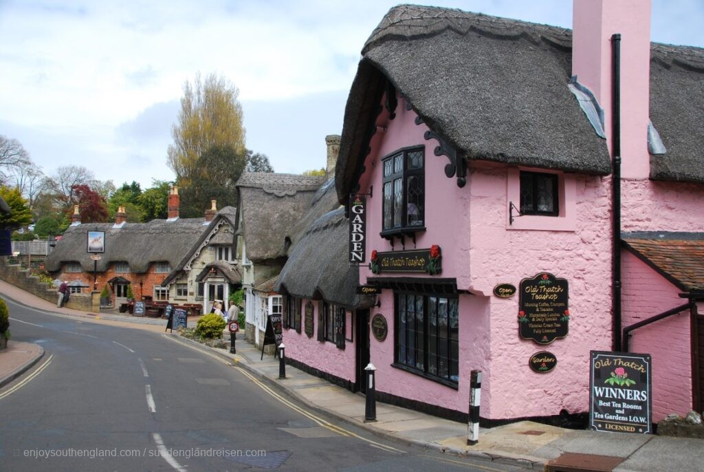 Shanklin on the Isle of Wight is one of the main tourist destinations there