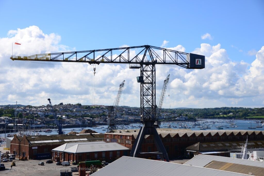 Falmouth in Cornwall is still an industrial town