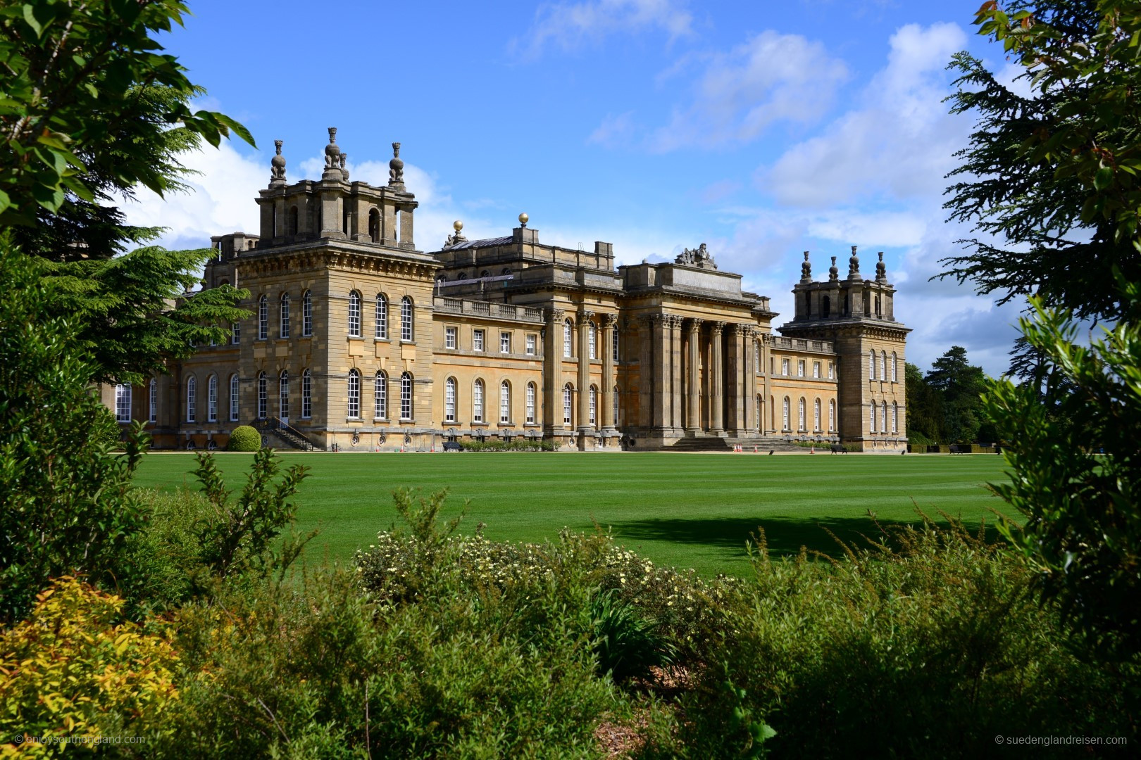 Blenheim Palace from the Garden 