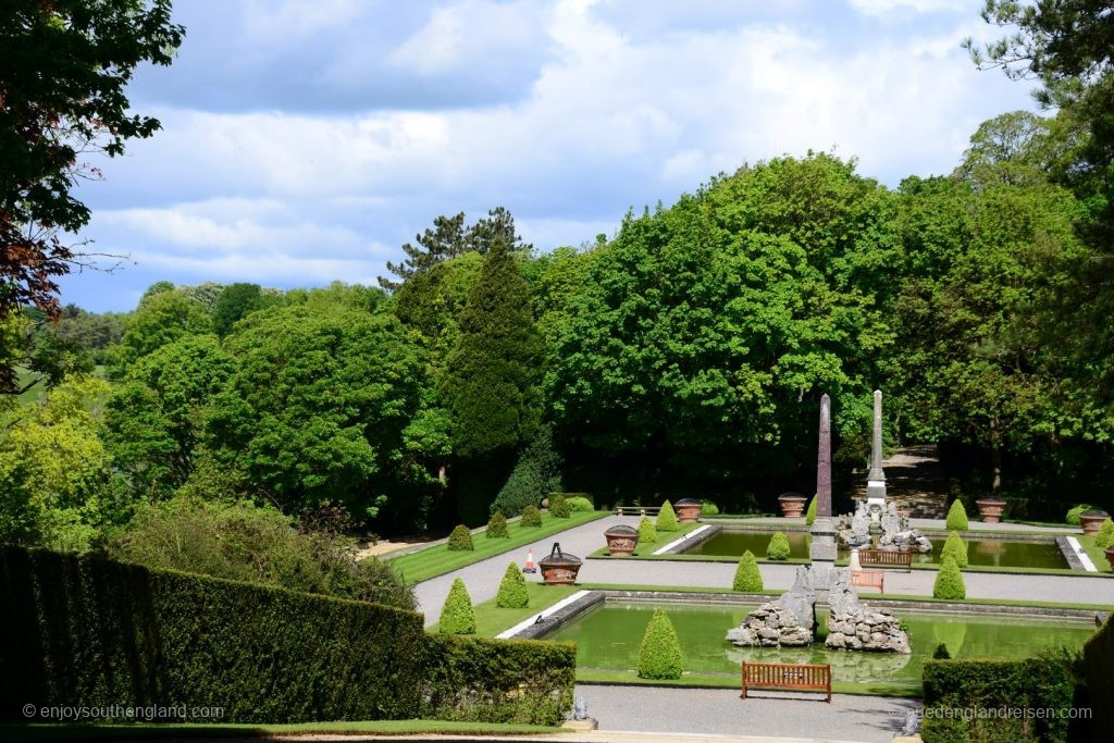 The Formal Garden at Blenheim Palace