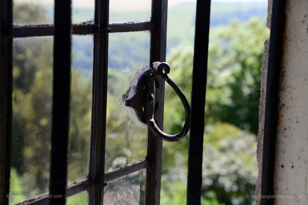 Newark Park – a window with details and views