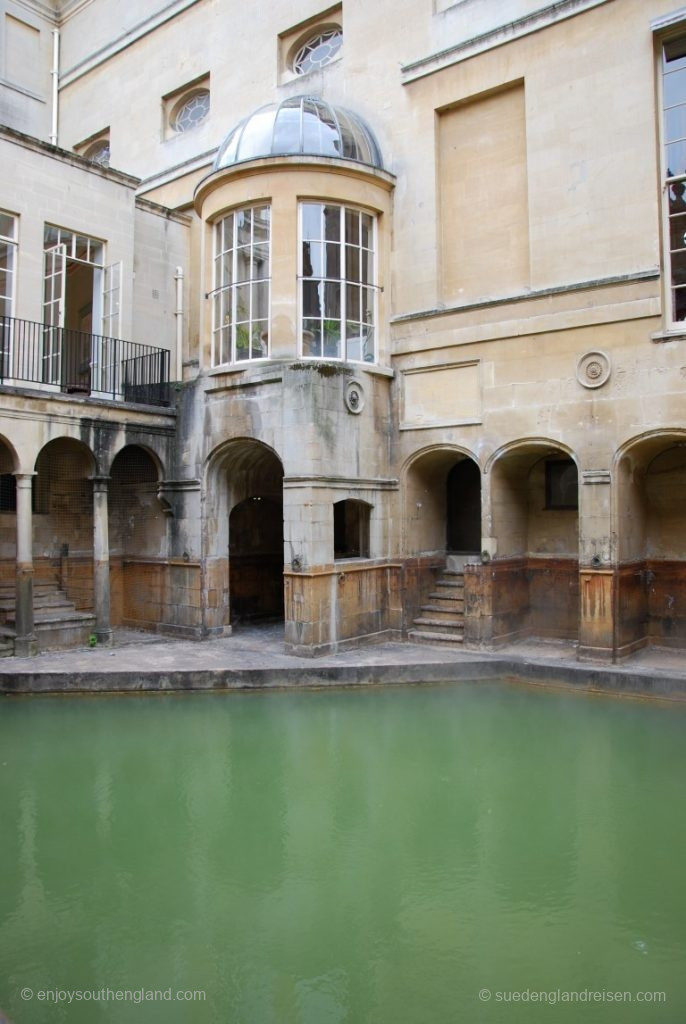 Roman Baths in Bath (Somerset) - From Kent to Cornwall