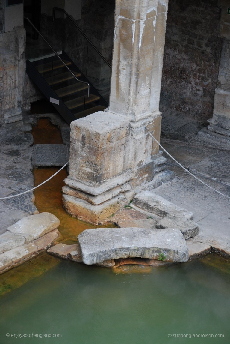 Roman Baths in Bath (Somerset) - From Kent to Cornwall