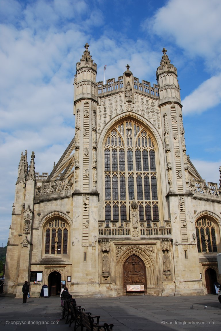 Bath Abbey Somerset Southern England from Kent to Cornwall