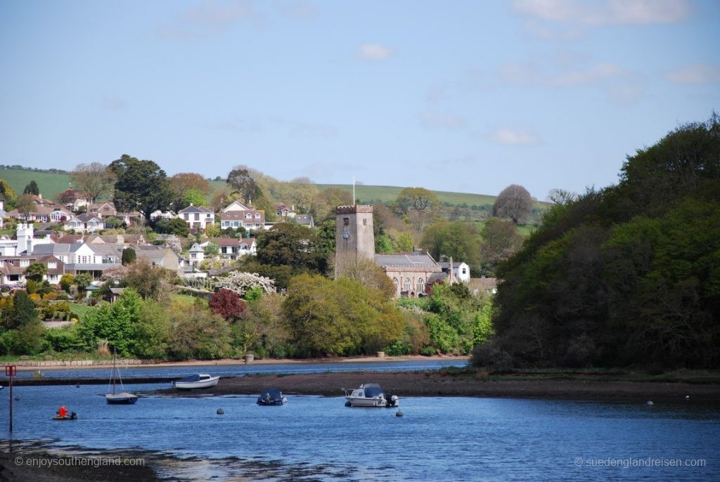 Stoke Gabriel in a small tributary of the River Dart