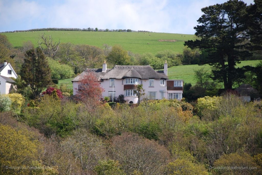 Boathouse and next to it a viaduct of the South Devon Railway – a Tourist Railway Line