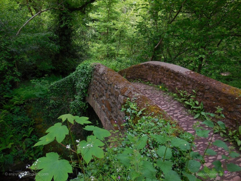 The Old Packhorse Bridge in Horner