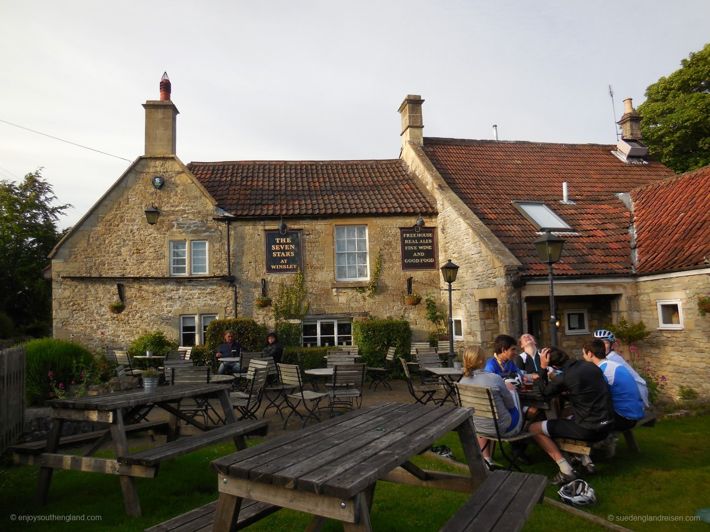 The Seven Stars Pub in Winsley near Bradford-on-Avon
