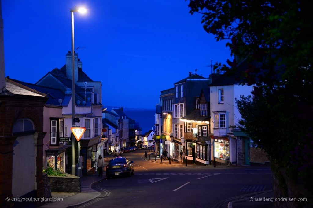 Lyme Regis in the evening