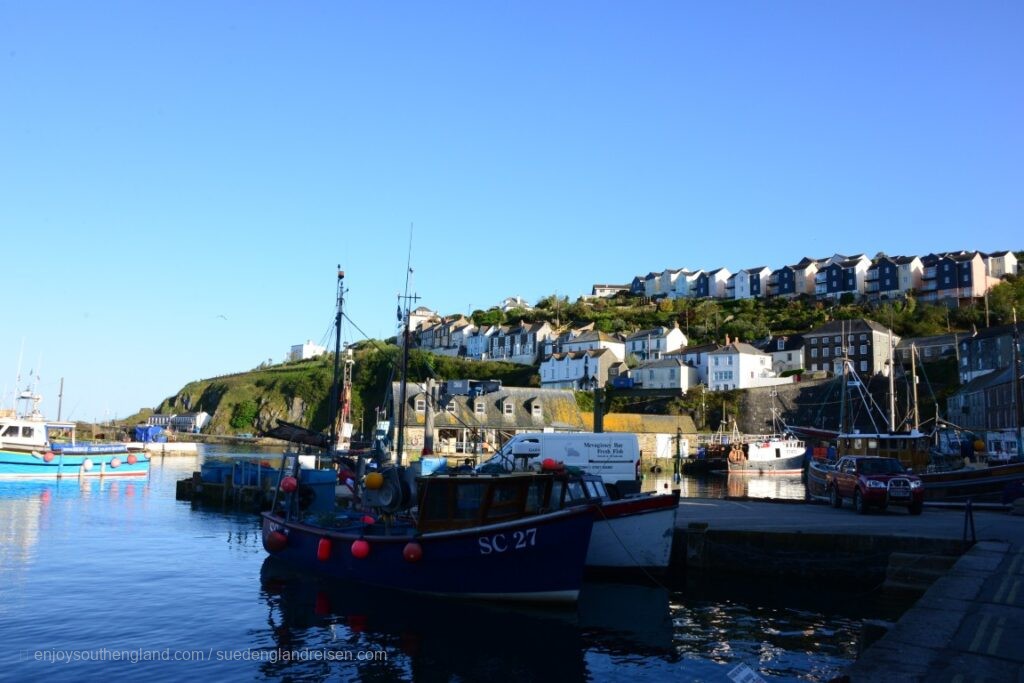 Early morning in Mevagissey, Cornwall, before the place fills with life