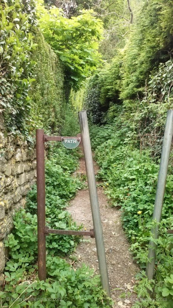 A typical path – you just have to find it first