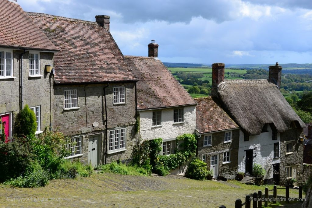 Because of this the row of houses on Gold Hill is all the nicer.