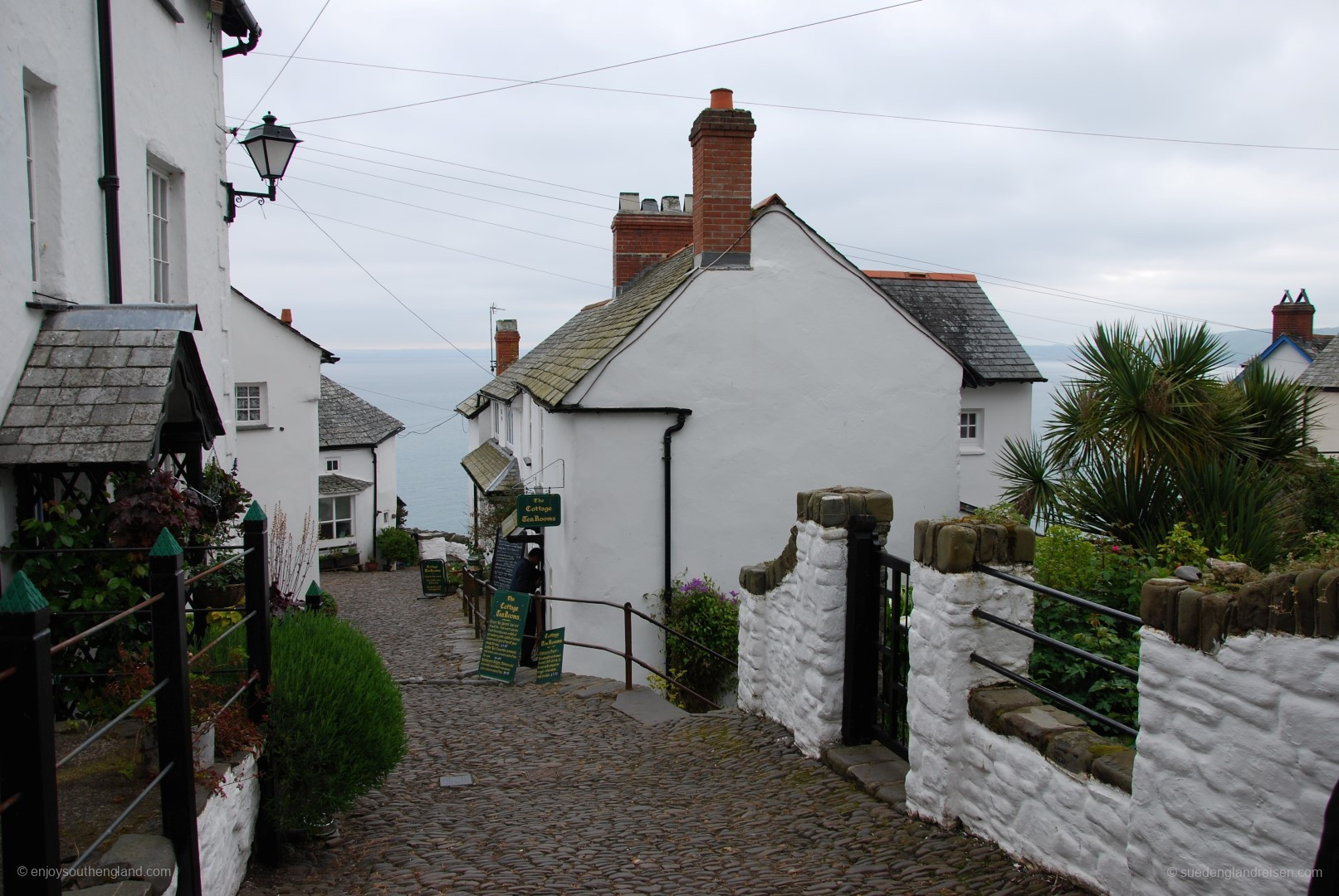 Clovelly - not a museum village, but still inhabited today