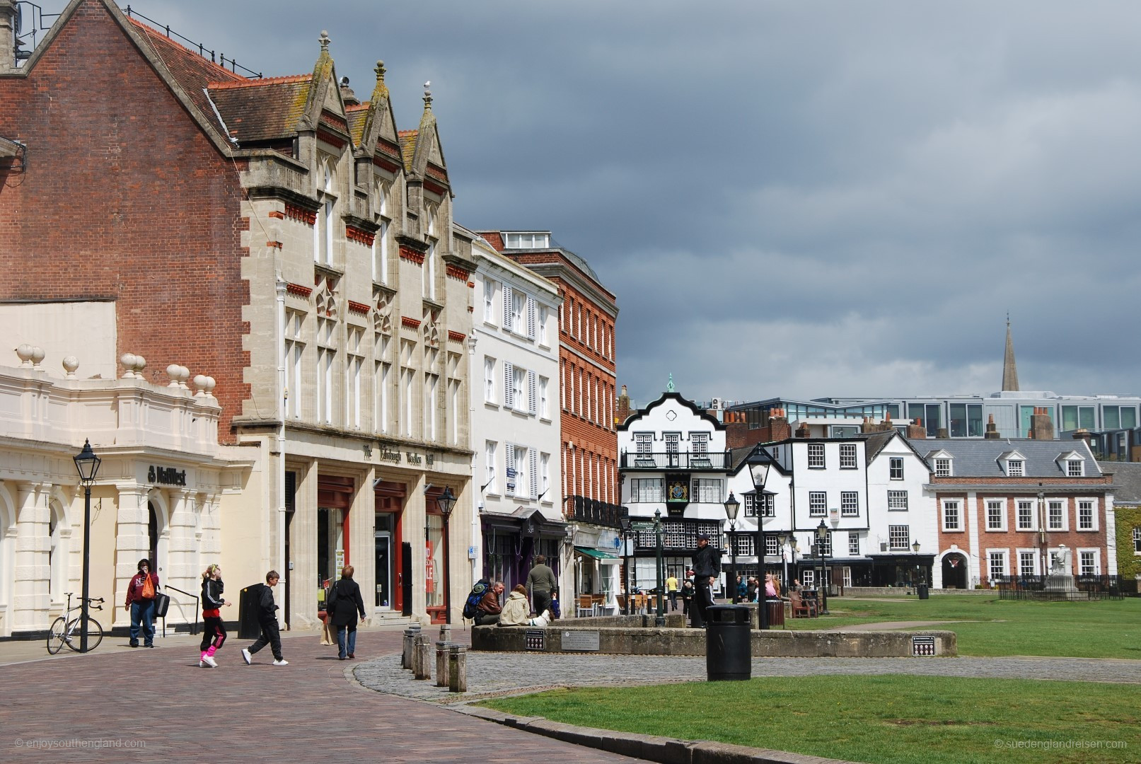 Exeter, near the cathedral