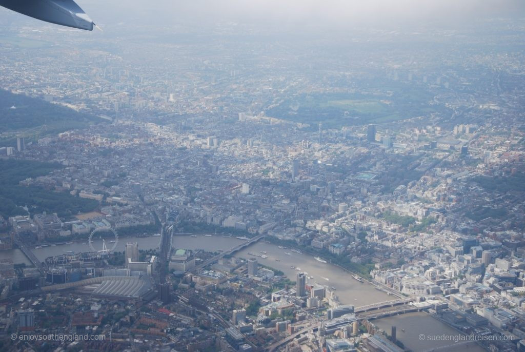 London from above