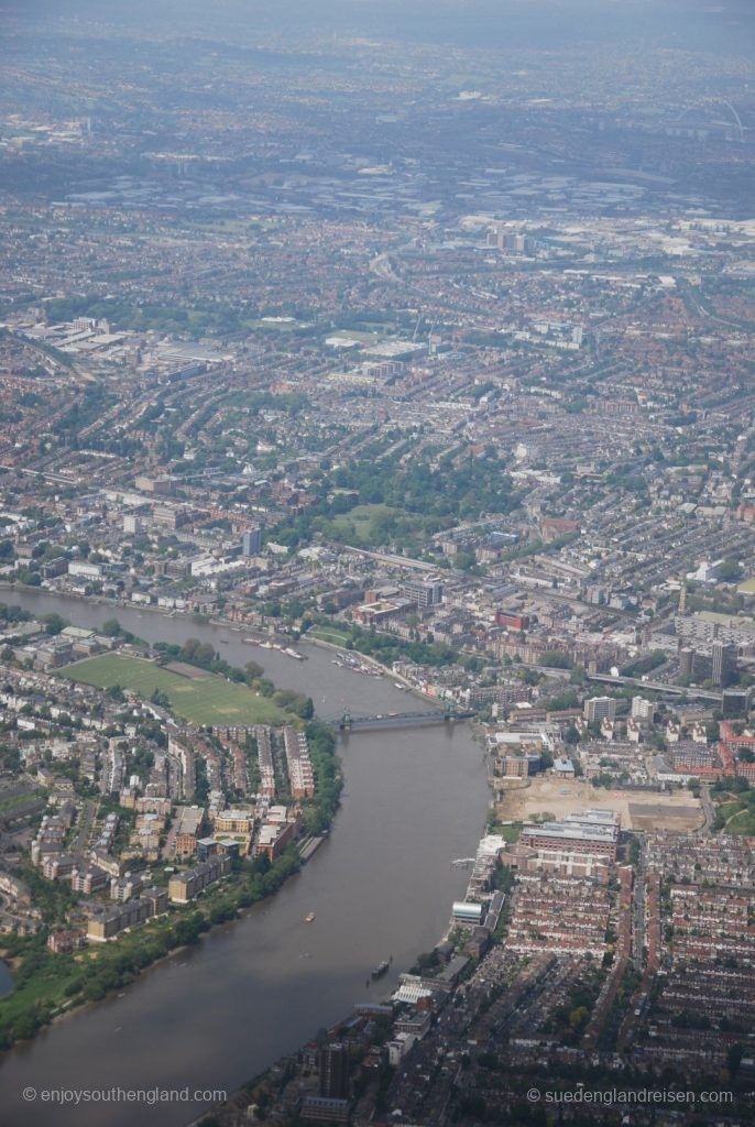 London from above