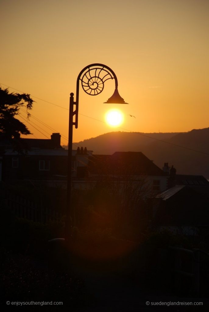 Sunrise in Lyme Regis