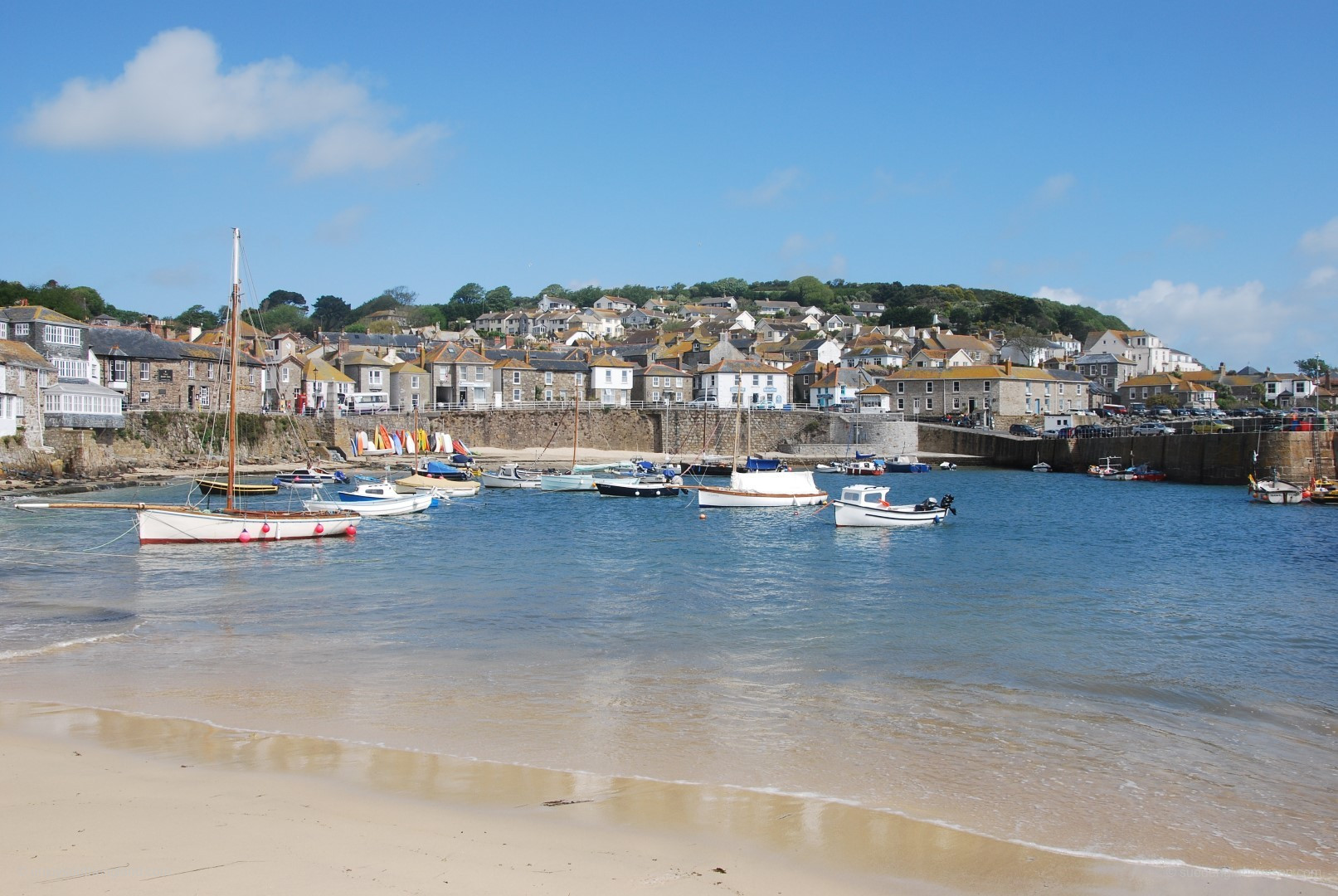 Mousehole with its Harbour