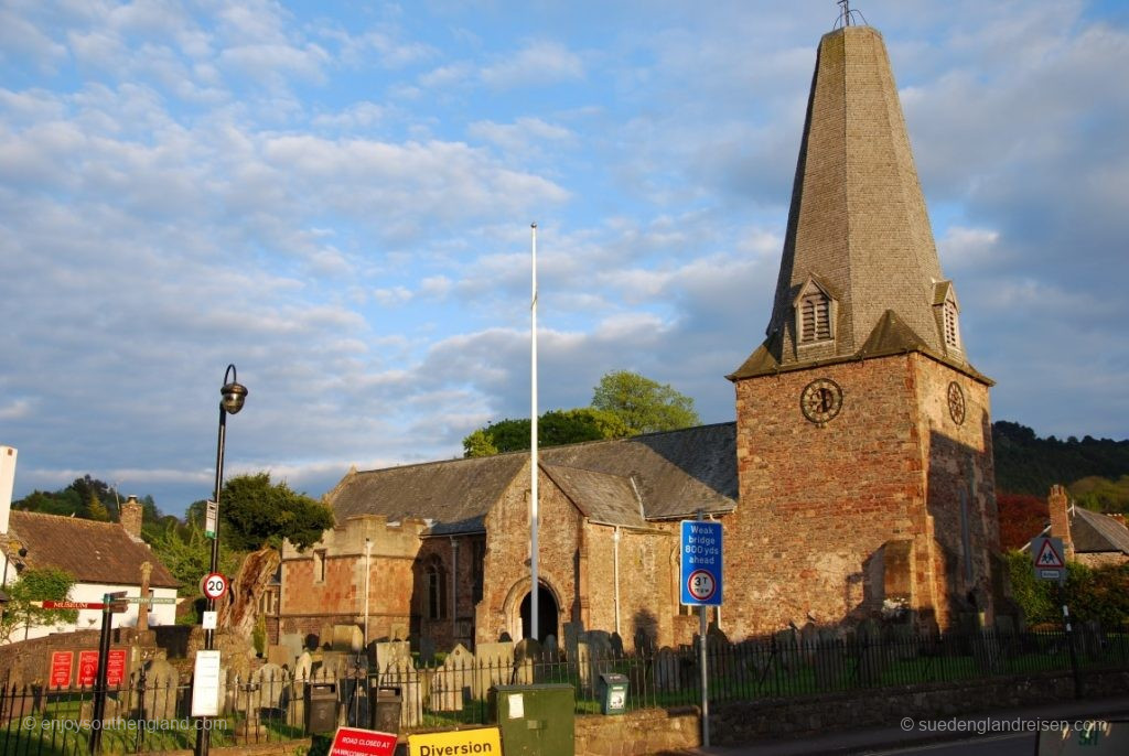 The church of Porlock (Exmoor)