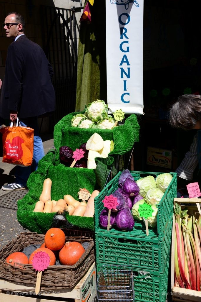 The Farmers' Market in Stroud in the Cotswolds