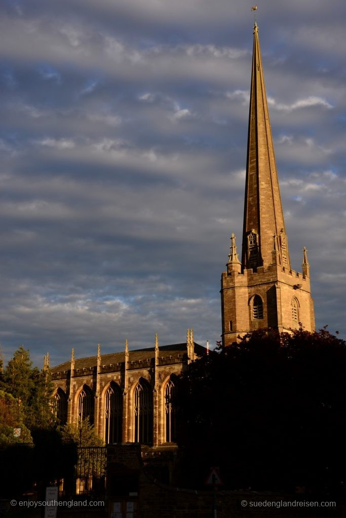 Tetbury Church in the most beautiful evening light