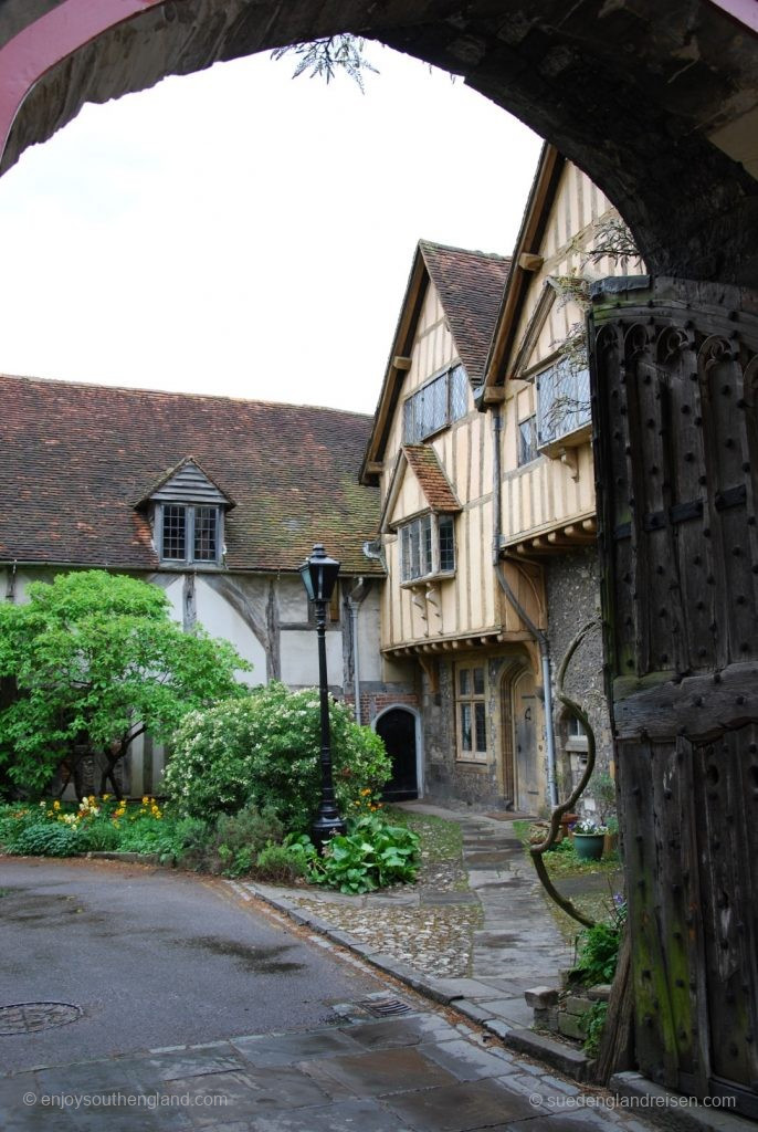 Winchester on a rainy day