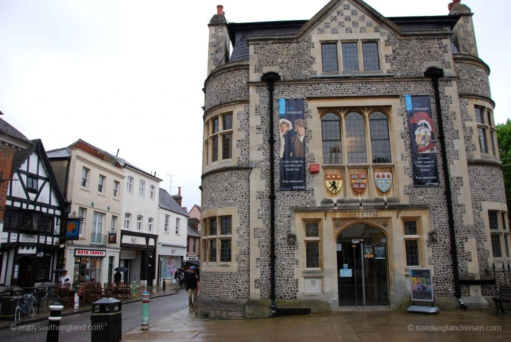 Winchester on a rainy day