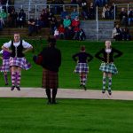 Dance performance at the Highland Evening in Pitlochry