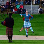 Dance performance at the Highland Evening in Pitlochry