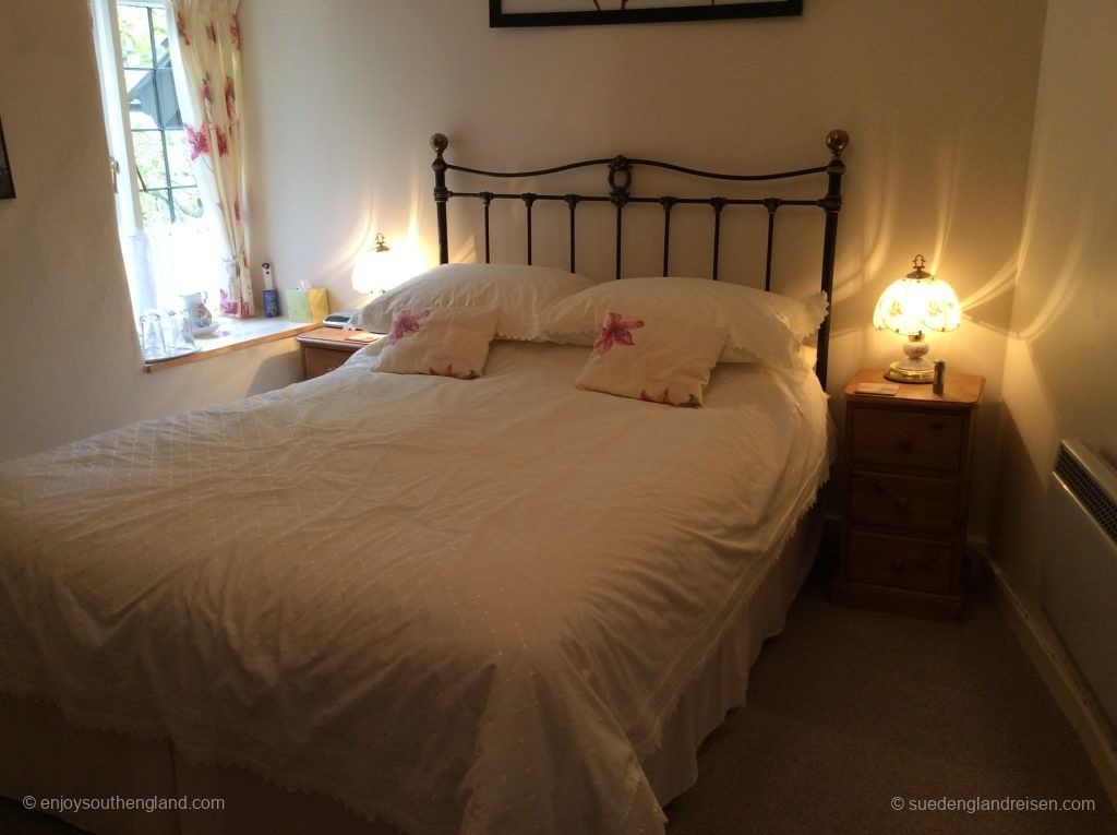 Inside Tudor Cottage in Bossington