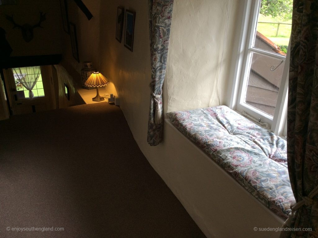Inside The Tudor Cottage in Bossington