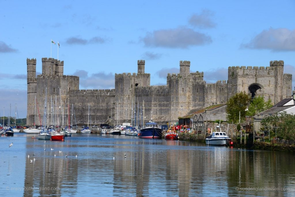 Wales - Caernarfon Castle